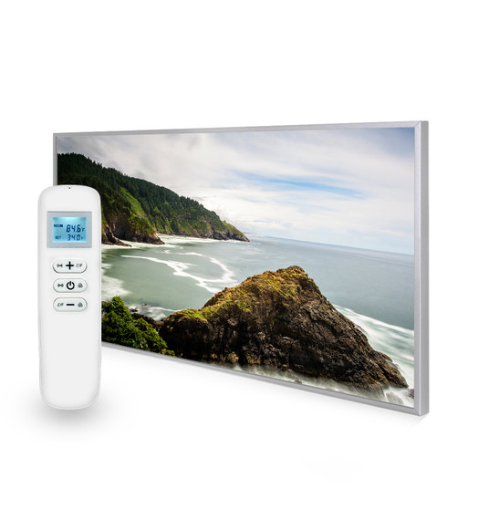 595x995 Coastal Beauty Picture Nexus Wi-Fi Infrared Heating Panel 580W - Electric Wall Panel Heater