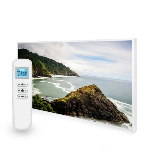 595x995 Coastal Beauty Picture Nexus Wi-Fi Infrared Heating Panel 580W - Electric Wall Panel Heater