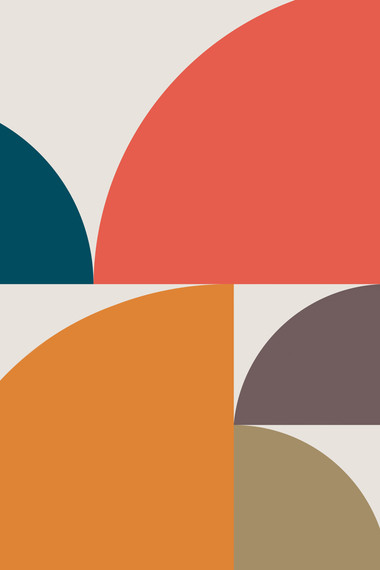 795x1195 Abstract Circles Picture Nexus Wi-Fi Infrared Heating Panel 900W - Electric Wall Panel Heater