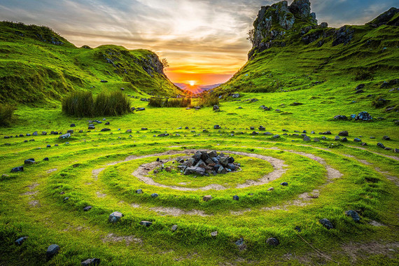 795x1195 Mysterious Cairn Picture Nexus Wi-Fi Infrared Heating Panel 900W - Electric Wall Panel Heater