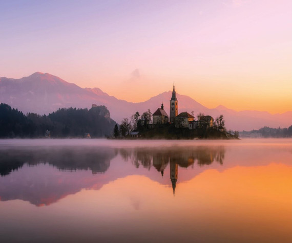 995x1195 Dreamy Lake Image Nexus Wi-Fi Infrared Heating Panel 1200W - Electric Wall Panel Heater