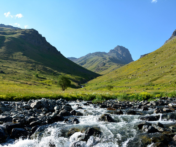 995x1195 Glacial Brook Image Nexus Wi-Fi Infrared Heating Panel 1200W - Electric Wall Panel Heater