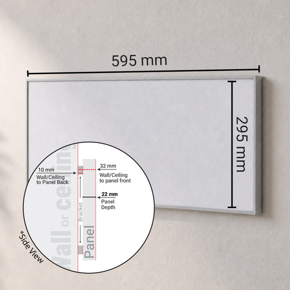 180W Classic Infrared Heating Panel - Electric Panel Heater