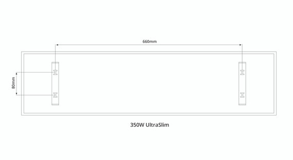 350W Abstract Geometry UltraSlim Picture Nexus Wi-Fi Infrared Heating Panel - Electric Wall Panel Heater