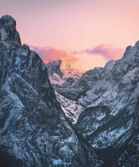 995x1195 Valley at Dusk Picture Nexus Wi-Fi Infrared Heating Panel 1200W - Electric Wall Panel Heater