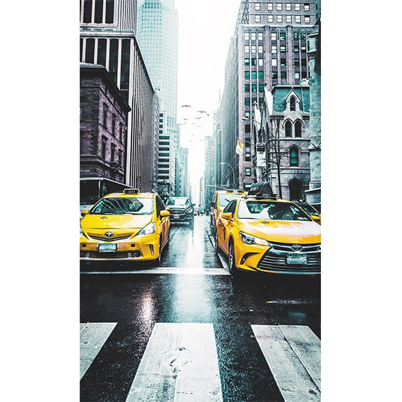 595x995 New York Taxi Picture Nexus Wi-Fi Infrared Heating Panel 580W - Electric Wall Panel Heater