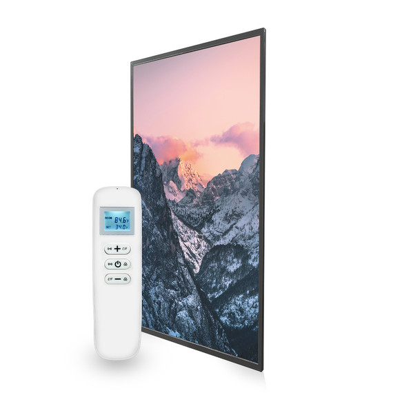 595x995 Valley at Dusk Picture Nexus Wi-Fi Infrared Heating Panel 580W - Electric Wall Panel Heater
