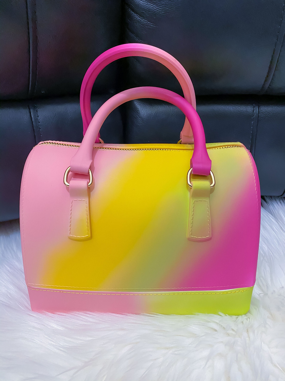 wholesalejelly purses jelly bag rainbow color| Alibaba.com