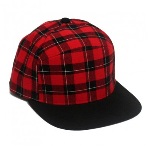 PLAID HAT