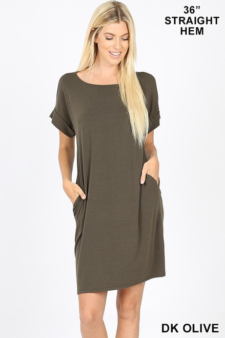  2020 CHILL DRESS DK OLIVE