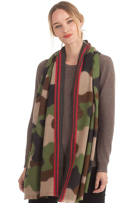 CAMOUFLAGE SCARF