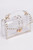 STUDDED CLEAR BAG Gold