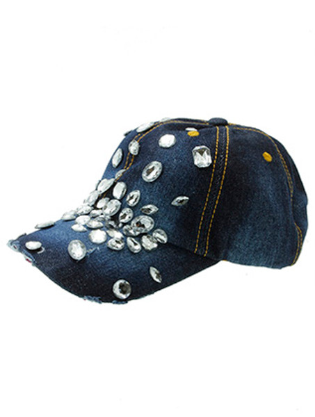 DARK DENIM STONE HAT