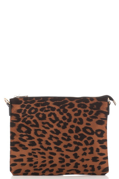 FANCY LEOPARD CLUTCH