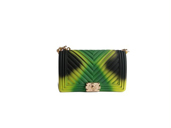 MIX JELLY PURSE Green