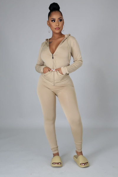  Ola Seamless Set Beige