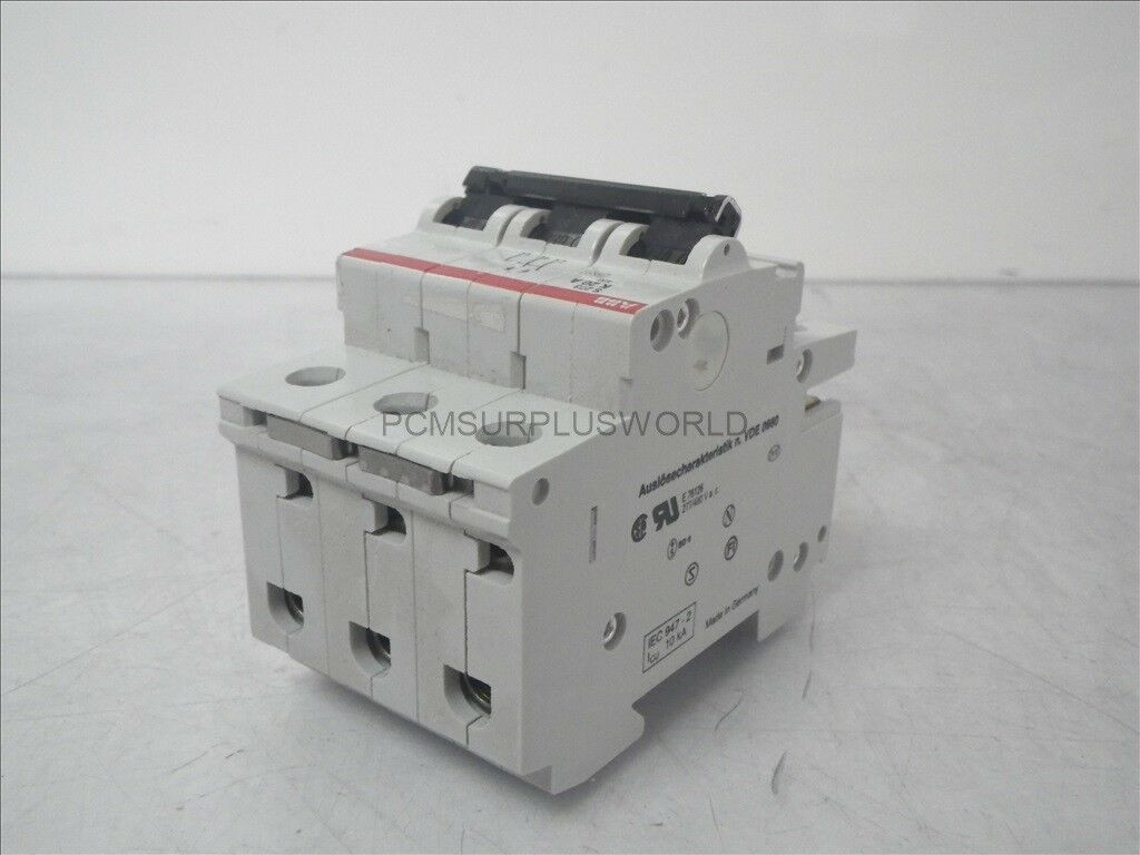 Disjoncteur Modulaire ABB S273 K16A Tripolaire - Occasion, Bon état, Référence X046
