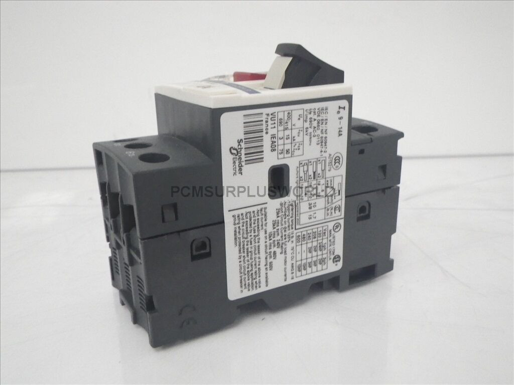 Schneider Electric GV2ME16C Motor Circuit Breaker – 3 Pole, 9-14A, Brand New