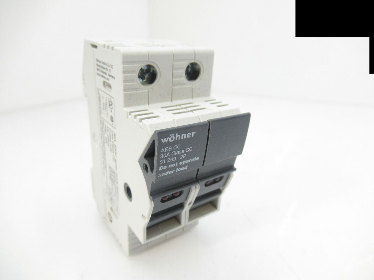 31 299 Wohner Fuse Holder Class CC Finger Safe with Indicator 30A PCM