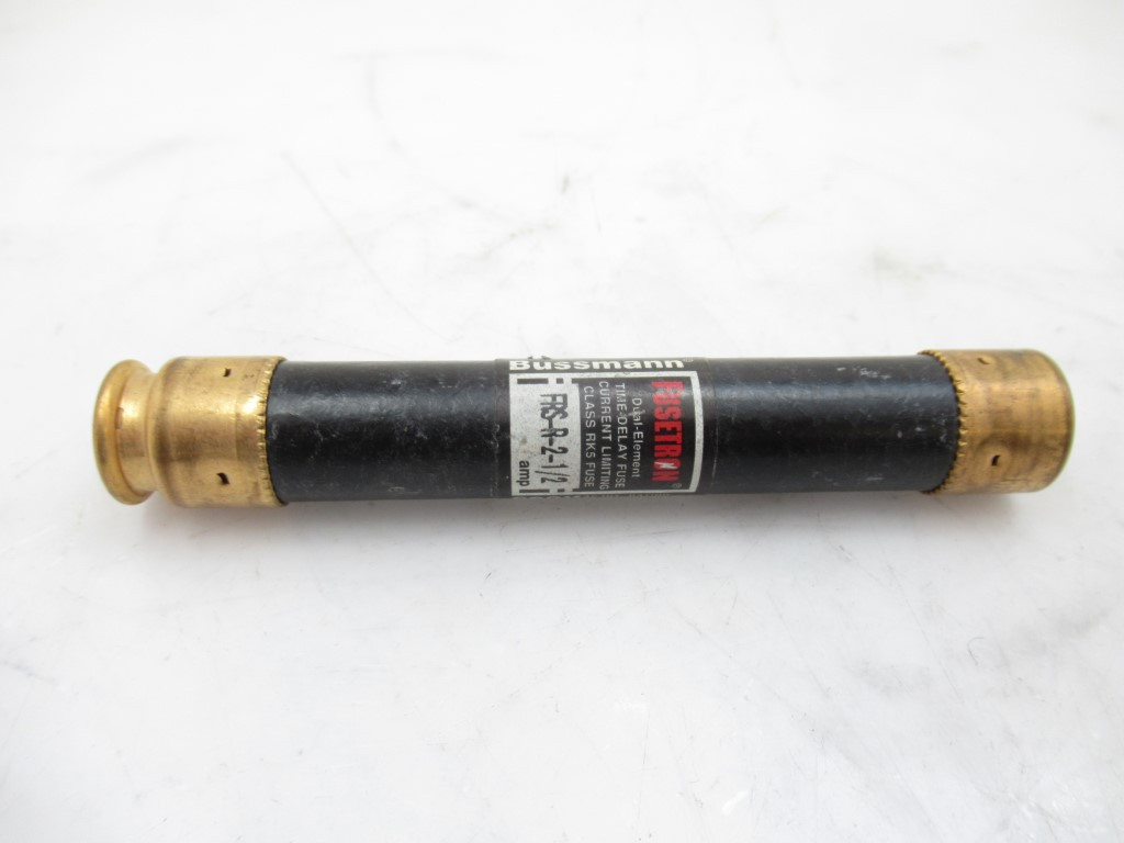 Bussman Fusetron Class RK5 Fuse FRS-R-2-1/2 Lot of 11 (USED TESTED ...