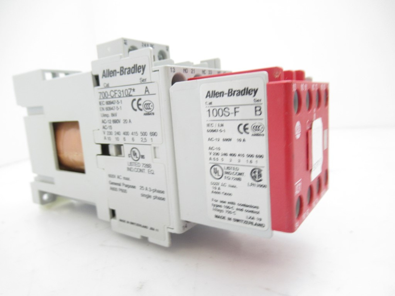 Used Allen-Bradley Guard Master Complete Device 100-C30*00 for