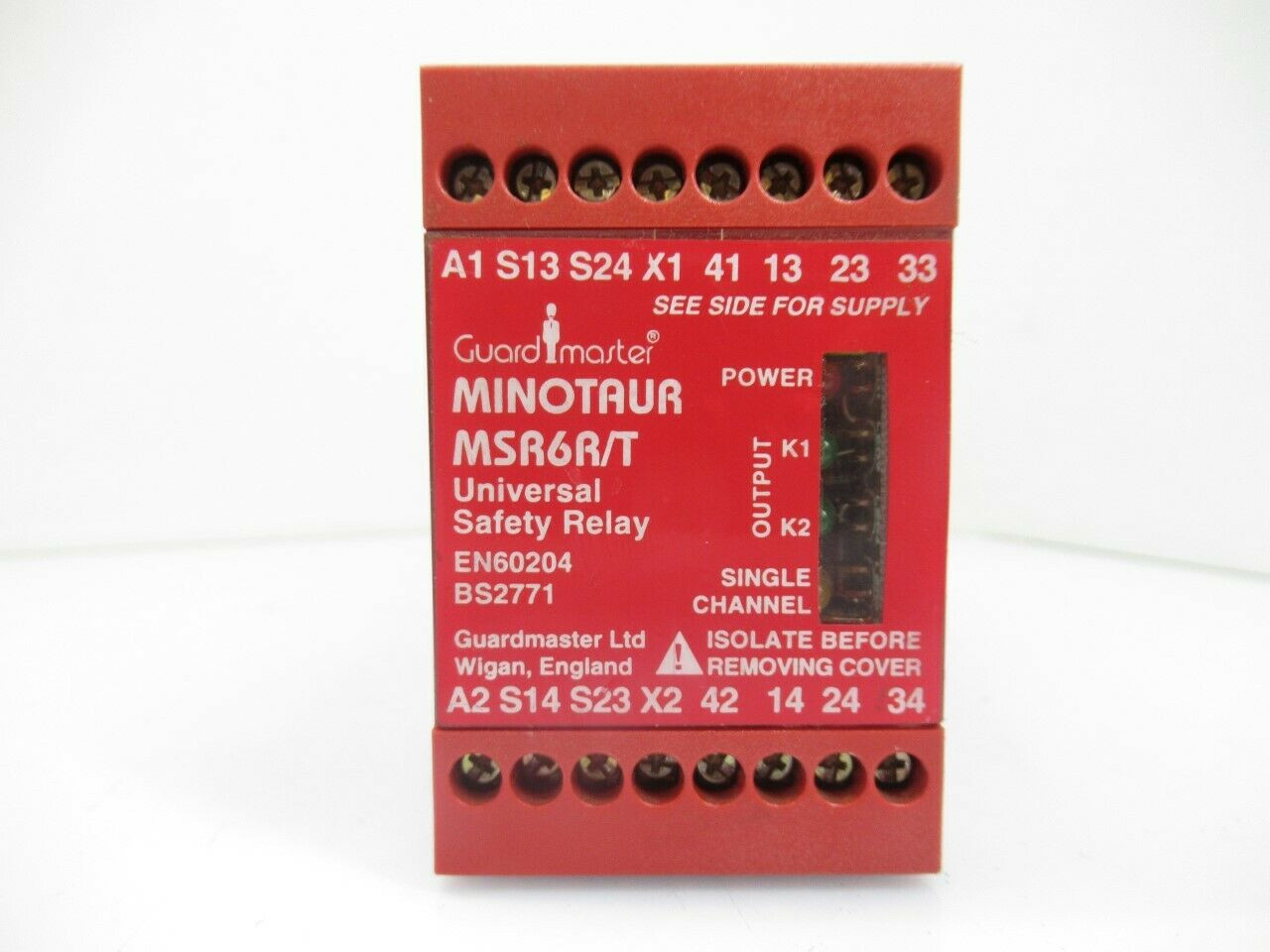 MSR6R/T MSR6RT - Minotaur Safety Relay (USED TESTED) - PCM SURPLUS WORLD