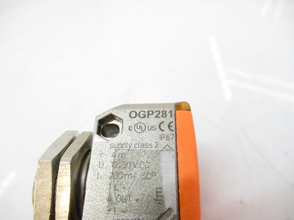 Efector Ifm OGP-HPKG/US/CUBE OGP281 Retro-Reflective Sensor - PCM ...
