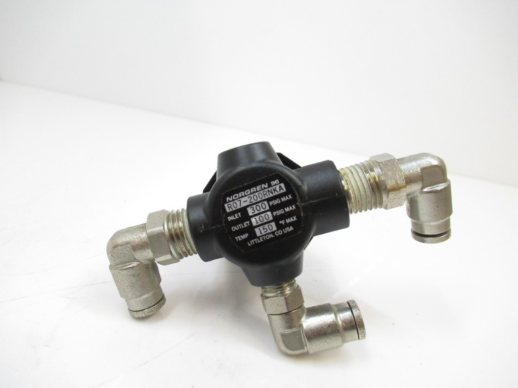 Norgren Excelon R07-200-RNKA Pneumatic Regulator - PCM SURPLUS WORLD