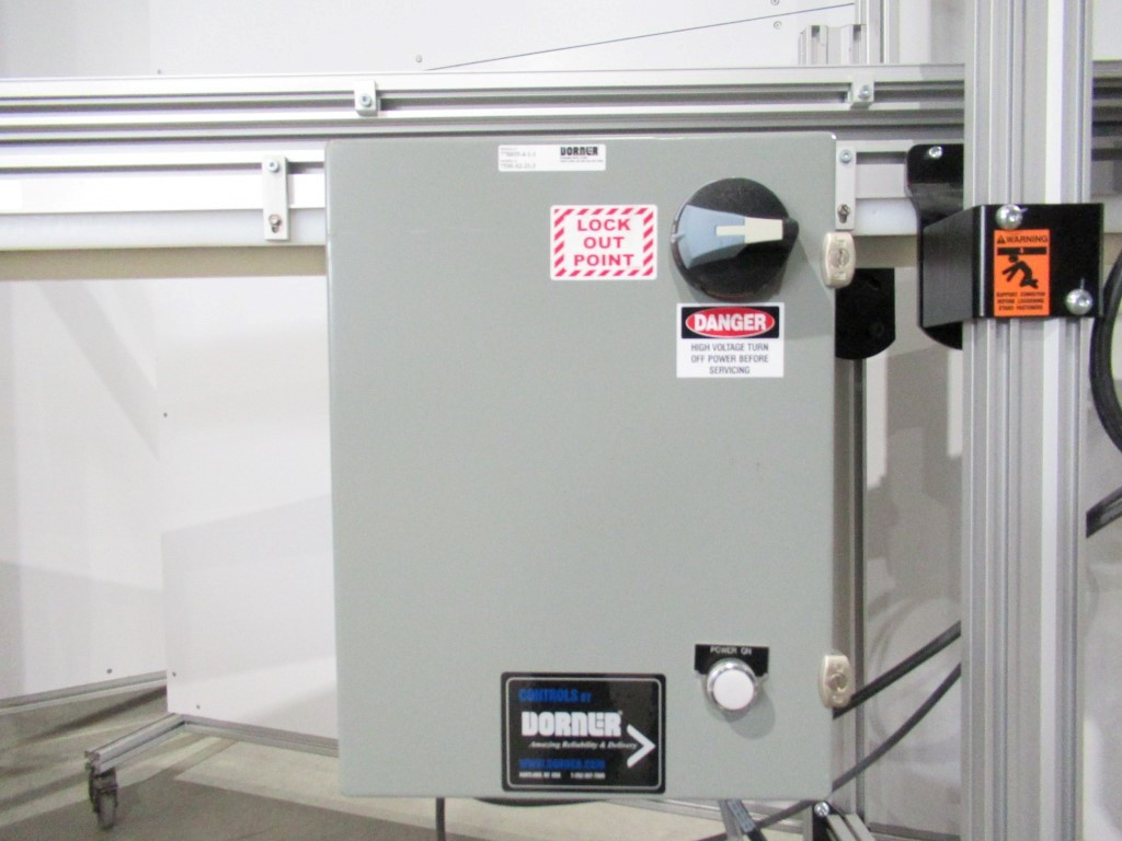 Dorner Conveyor 3200 Series 106.5 In Long X 8 In Wide W/ Motor And ...
