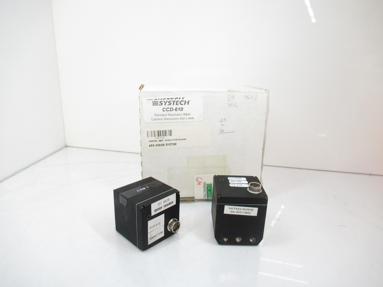 Systech CCD-610 Single-Point Control Camera, Lot Of 2 - PCM SURPLUS WORLD