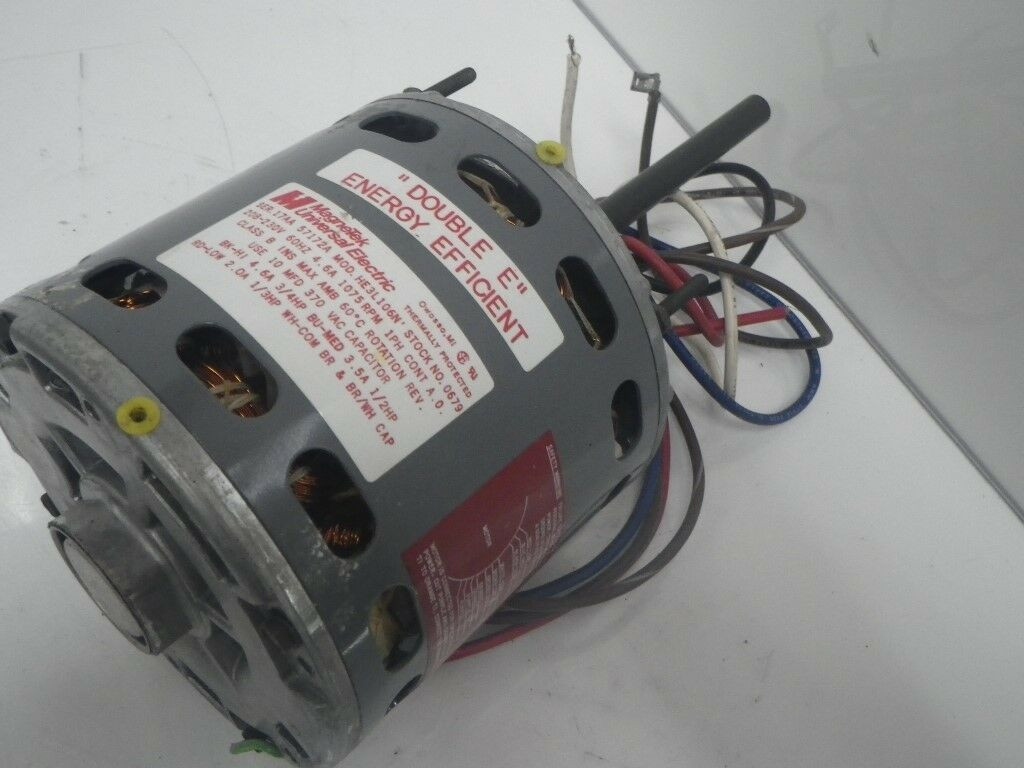HE3L7106N Universal Electric Motor 3/41/21/3 HP 1075 RPM