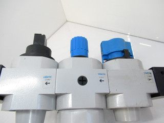 Festo LFR-D-MAXI Filter Regulator W/ HE-D-MAXI And HEE-D-MAXI-24 Valves ...