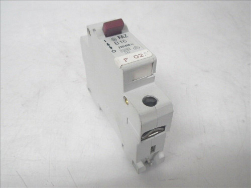 FAZ B16 FAZB16 Klockner Moeller circuit breaker 1 pole (Used and Tested)