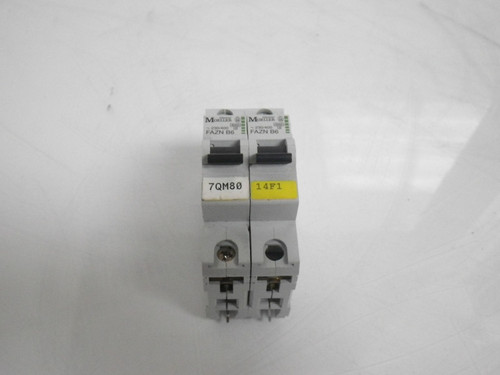 KLOCKNER MOELLER FAZN B6 230/400 circuit breaker LOT OF 2 *USED AND TESTED*