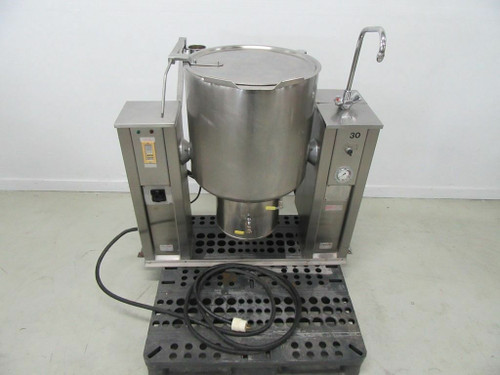 VESTA 80L STAINLESS STEEL TILTING TANK FOR PROCESS