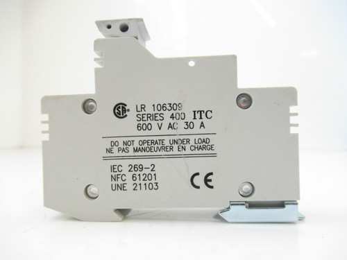 ​​ITC LR 106309 FUSE HOLDER 30AMP 600VAC LOT OF 5  (USED TESTED)