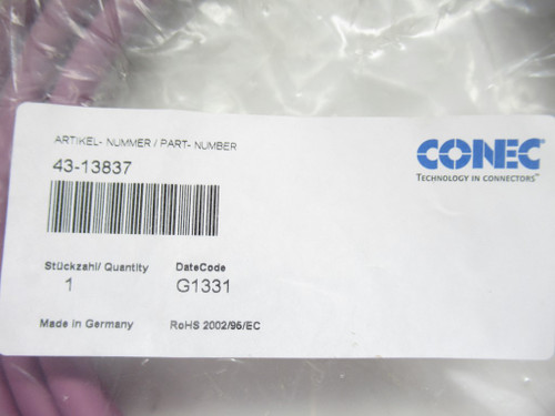 Cable Assembly 2 x Conec 43-13837-G1331(NEW)
