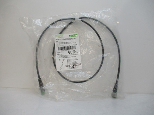 Murrelektronik Murrelektronik7000-40021-6540100 Cordset M12 Male 0° / M12 Female 0° A-cod.