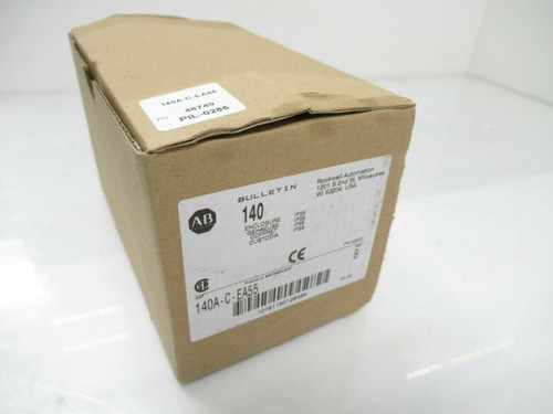 140A-C-EA55 Allen-Bradley Starter, Manual, Enclosure, Surface Mount, Push (Surplus)