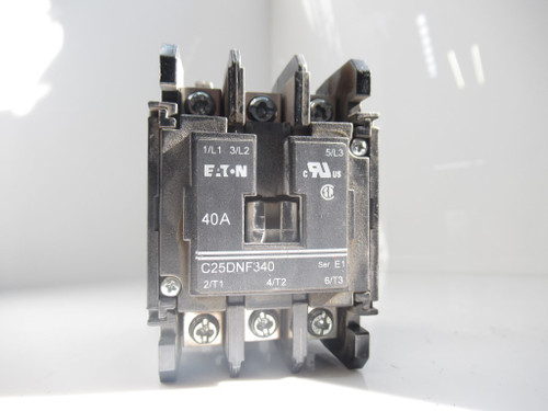 C25DNF340 CUTLER-HAMMER  SER. C1 CONTACTOR