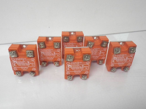 S505-0SJ610-000 Continental Industries Solid State Relay *Lot Of 6* (Used)