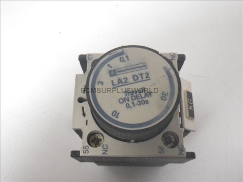 LA2 DT2 LA2DT2 Telemecanique Time Delay Relay (Used and Tested)