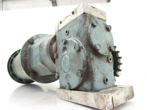 Reliance Electric T56S1004A 113937900 90VDC 1/2Hp Motor WITH GEAR  (Used Tested)