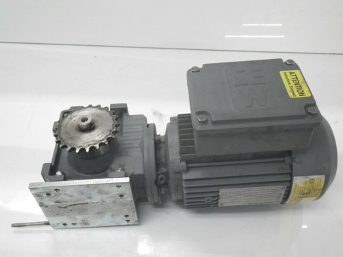 DFT80K4 + S37DT Sew-Eurodrive Motor + GearBox 60hz 230/460v (Used Tested)