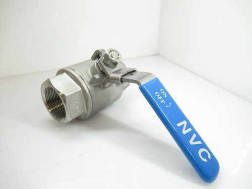 2,000WOG Stainless Steel 316 Ball Valve  Full Port Body(USED TESTED)