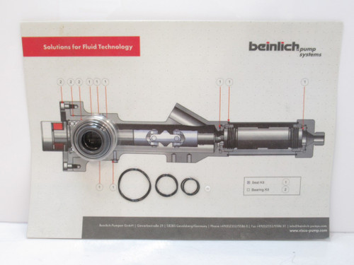 EDIP0520001 404/306-K-FFKM 404306KFFKM Beinlich Seal Kit