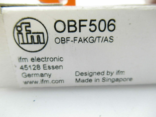 NEW IFM OBF-FAKG/T/US-OBF500 FIBER-OPTIC AMPLIFIER