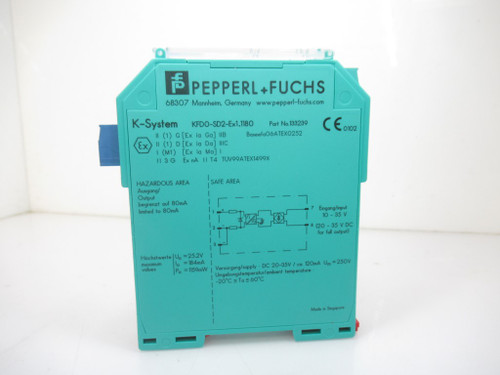 KFDO-SD2-EX1.1180 133239 PEPPERL & FUCHS Solenoid Driver