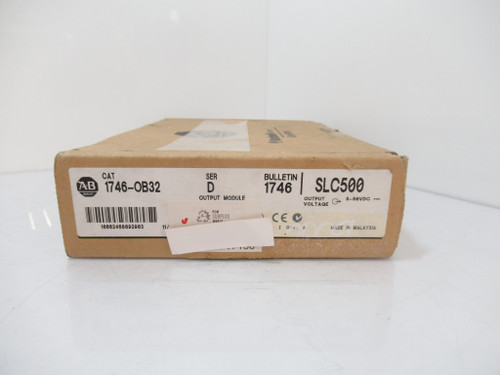 Allen Bradley 1746-OB32 SLC 500 32-Channel DC Output Module, Sourcing, Series D