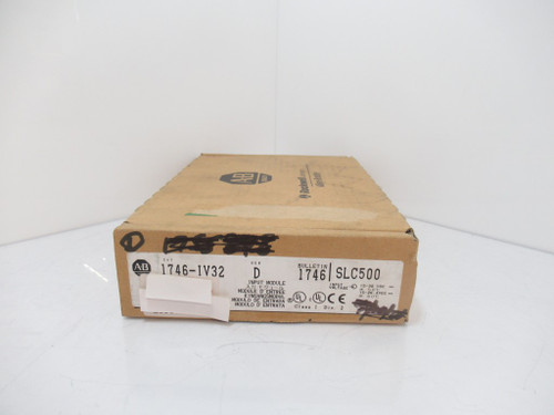 Allen Bradley 1746-IV32 SLC 500 24V DC Input Module 32-Ch Sourcing, Series D